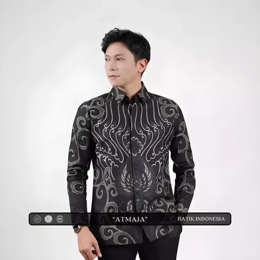 Indonesian Heritage: Atmaja Slimfit Batik Shirt with Inner Lining