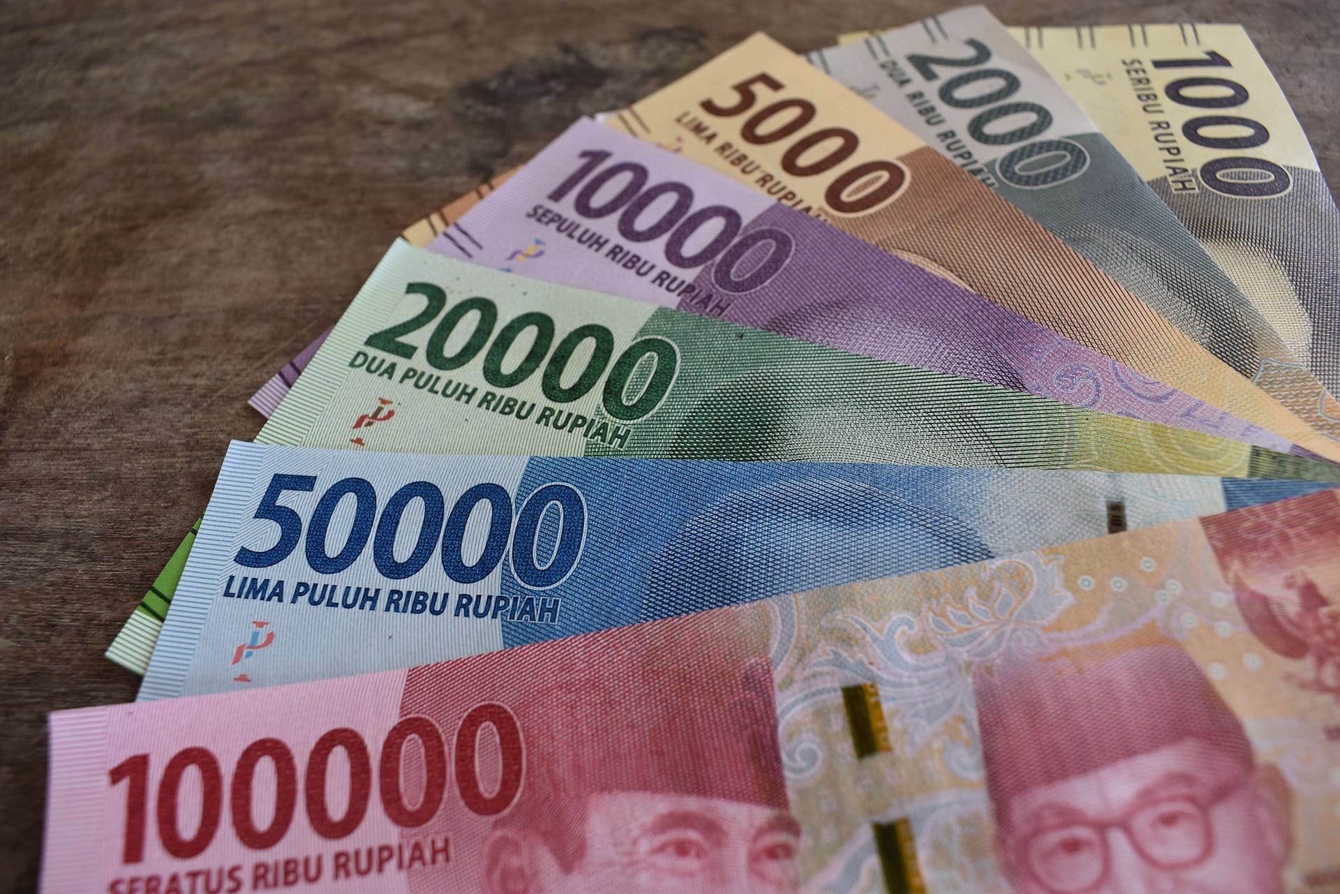 Rupiah is the official currency used in Indonesia.
