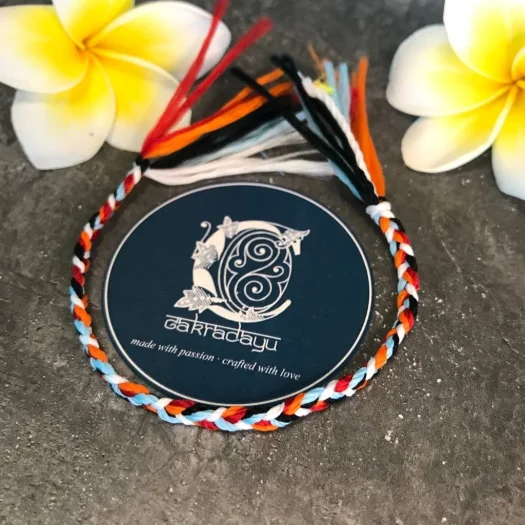 Pancadatu Polyester Premium Bracelet Authentic Bali Specialty