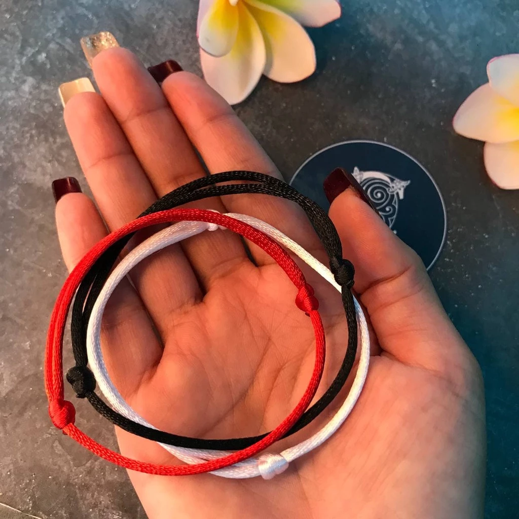 Premium Quality Water-Resistant Satin Couple Bracelet: Original, Smooth, High-Quality Material