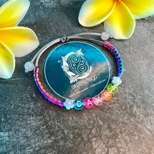 Bali Custom Rainbow Child’s Drawstring Bracelet