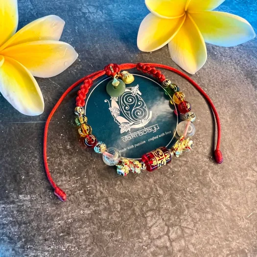 Empress Bracelets (Jade Stone and Xuping Dragon Dance for Protection and Prosperity)