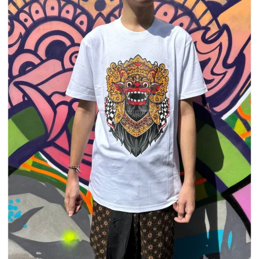 Premium Cotton Bali Pattern T-Shirt