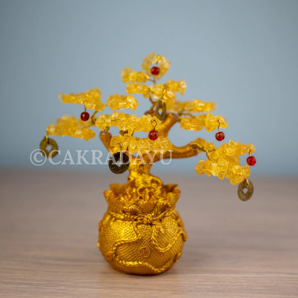 Feng Shui Lucky Tree Statue (Supermini) - Handcrafted | Nusamade Feng Shui Lucky Tree Statue (Supermini) - Handcrafted