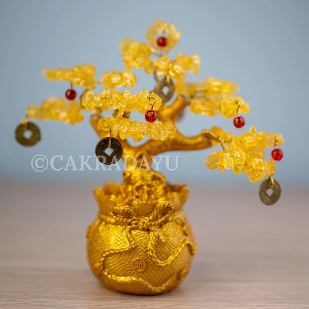Feng Shui Lucky Tree Statue (Supermini) - Handcrafted | Nusamade Feng Shui Lucky Tree Statue (Supermini) - Handcrafted - Image 2