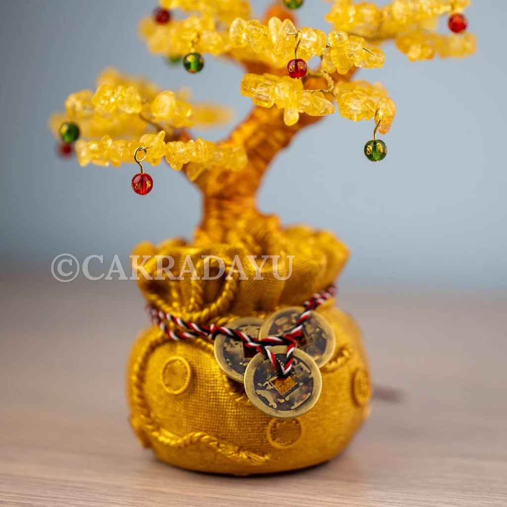 Handmade Feng Shui Tree of Fortune (Mini) - Handcrafted | Nusamade Handmade Feng Shui Tree of Fortune (Mini) - Handcrafted - Image 4