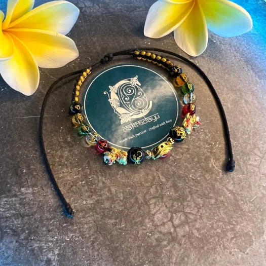 Emperor Bracelet with Xuping and Tibetan Mantra Stones (Limited Edition)