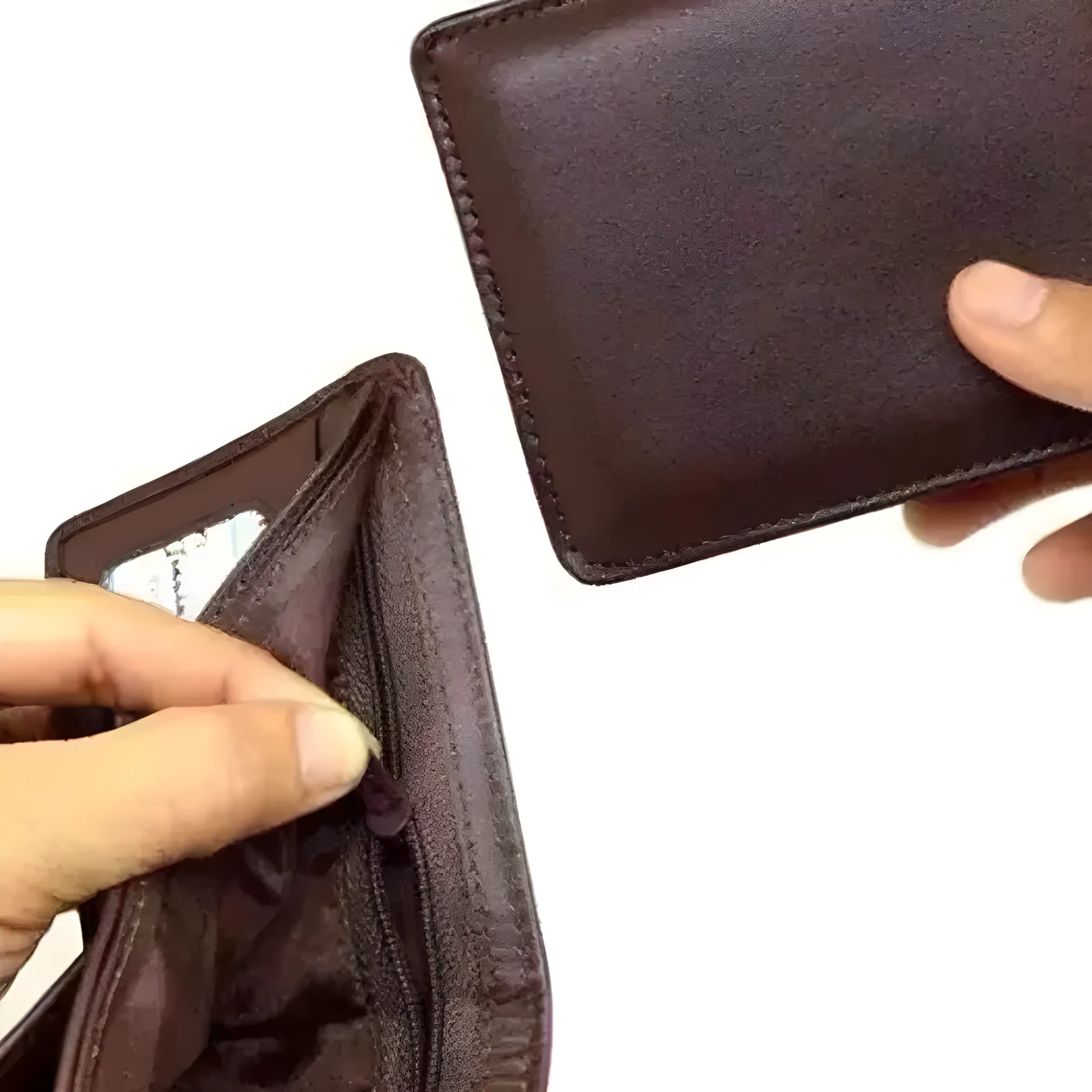 Genuine Men’s Leather Wallet with Zipper Closure – Exclusive Original Design