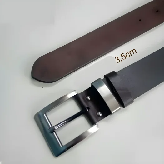 Men’s Genuine Garut Leather Belt, 100% Original, Wide Style 3.5cm