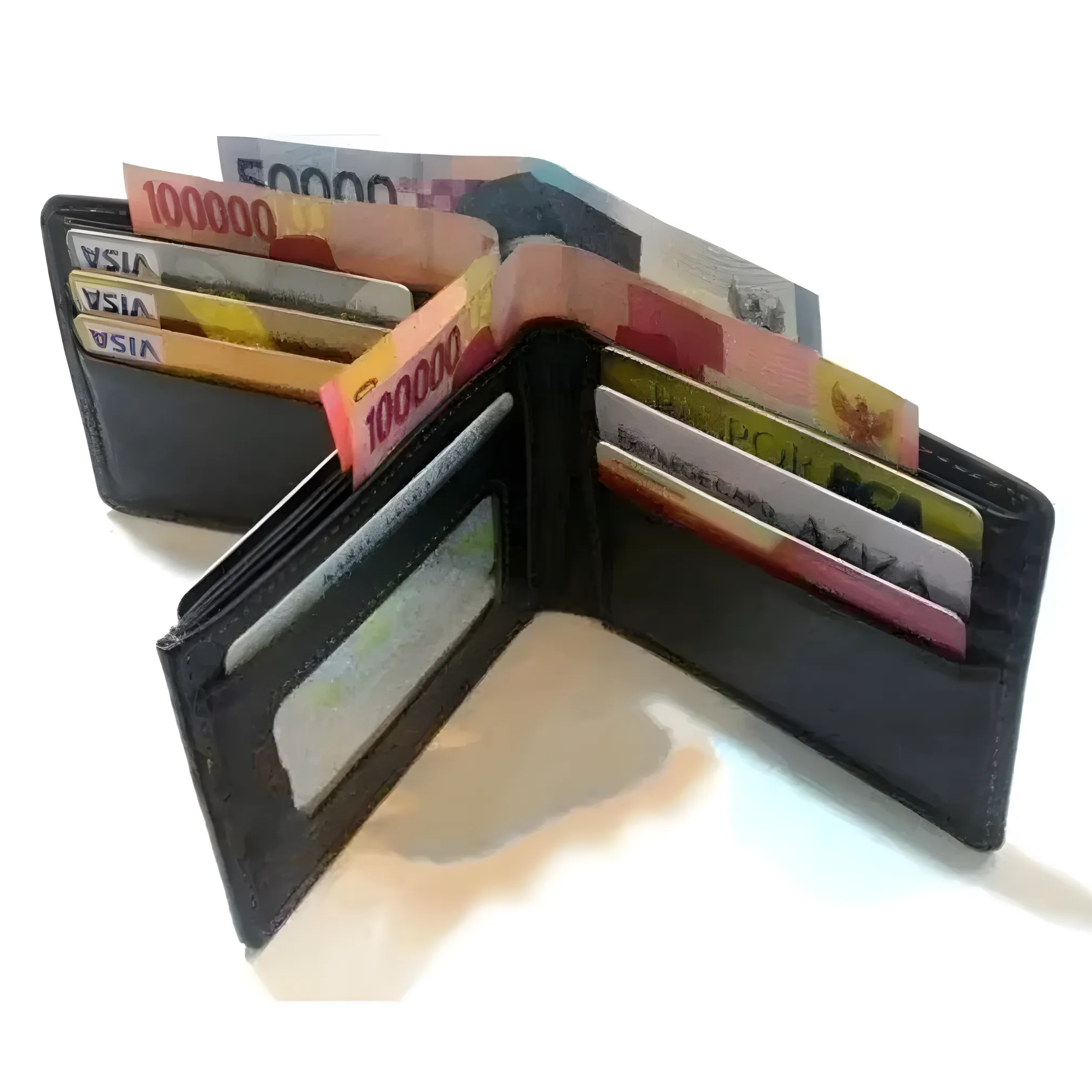 Genuine Leather Men’s Wallet 100% Original 3D Model