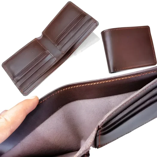 Men’s Genuine Leather Full Grain Leather Wallet – Inner and Outer / Rabok Wallet