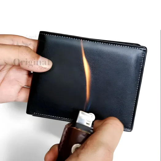 Genuine Leather Men’s Wallet, Original Cowhide Wallet for Men, 100% Authentic