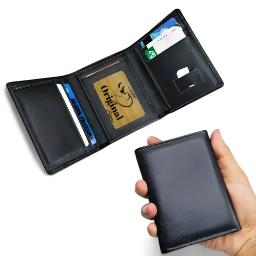 Original Genuine Garut Leather 3 Fold Men’s Wallet