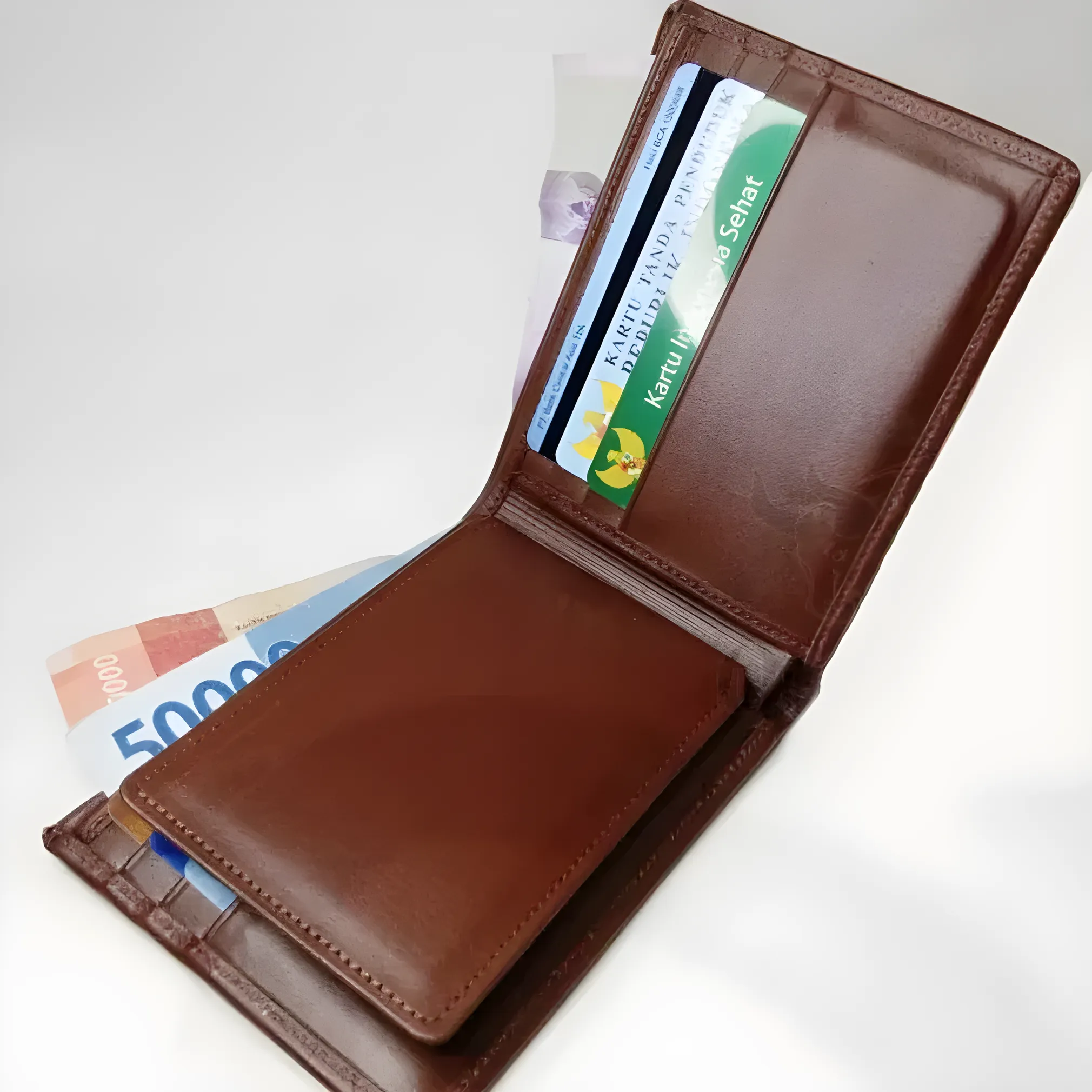 Authentic Men's Leather Wallet / Genuine Garut Men's Leather Wallet | Nusamade Authentic Men's Leather Wallet / Genuine Garut Men's Leather Wallet - Image 9