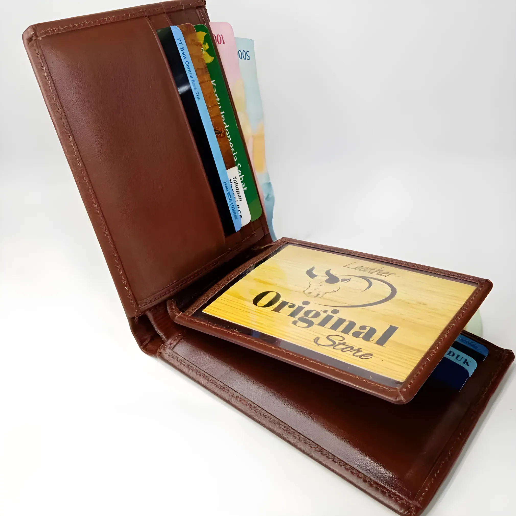 Authentic Men's Leather Wallet / Genuine Garut Men's Leather Wallet | Nusamade Authentic Men's Leather Wallet / Genuine Garut Men's Leather Wallet - Image 7