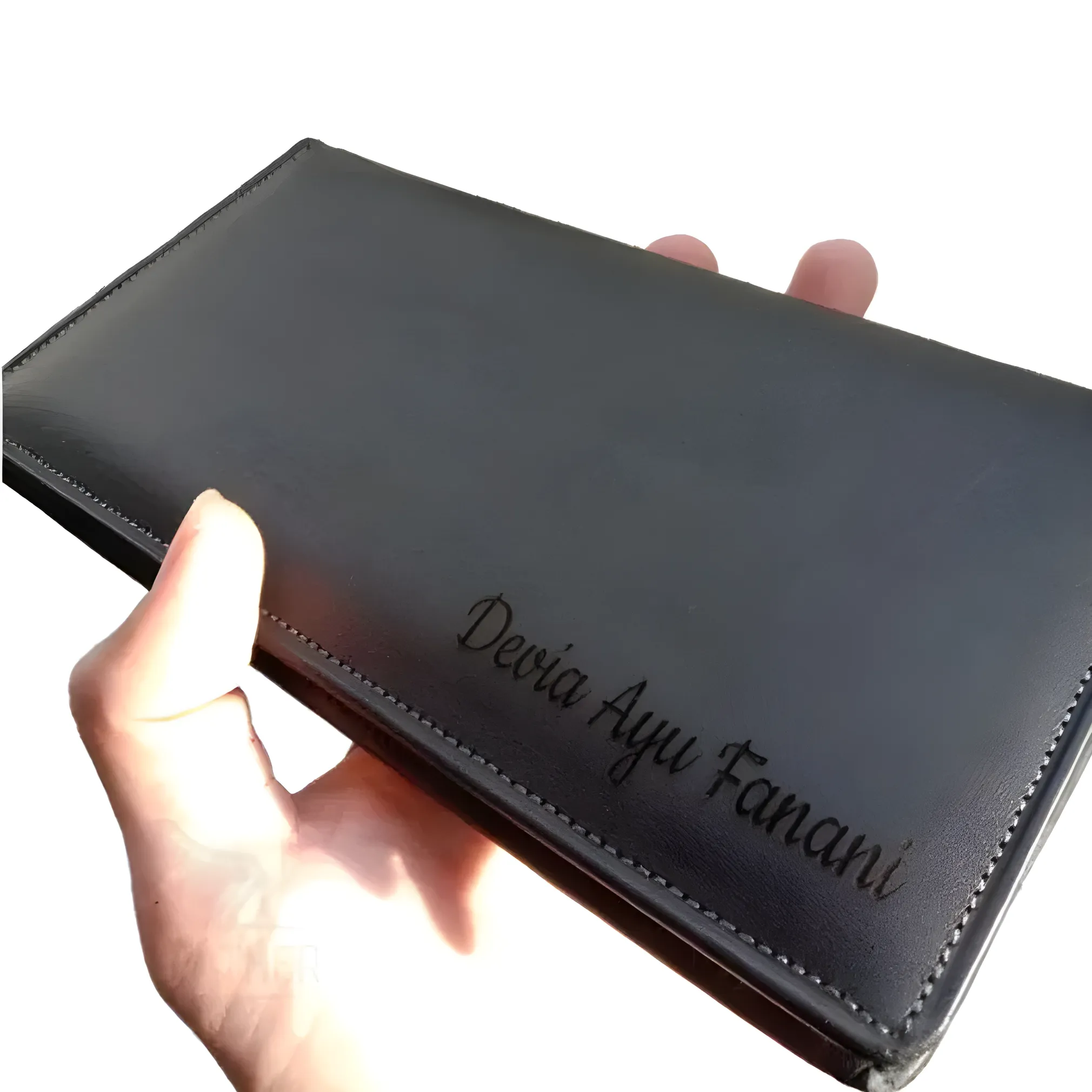 Genuine Cowhide Leather Long Wallet | Nusamade Genuine Cowhide Leather Long Wallet - Image 6