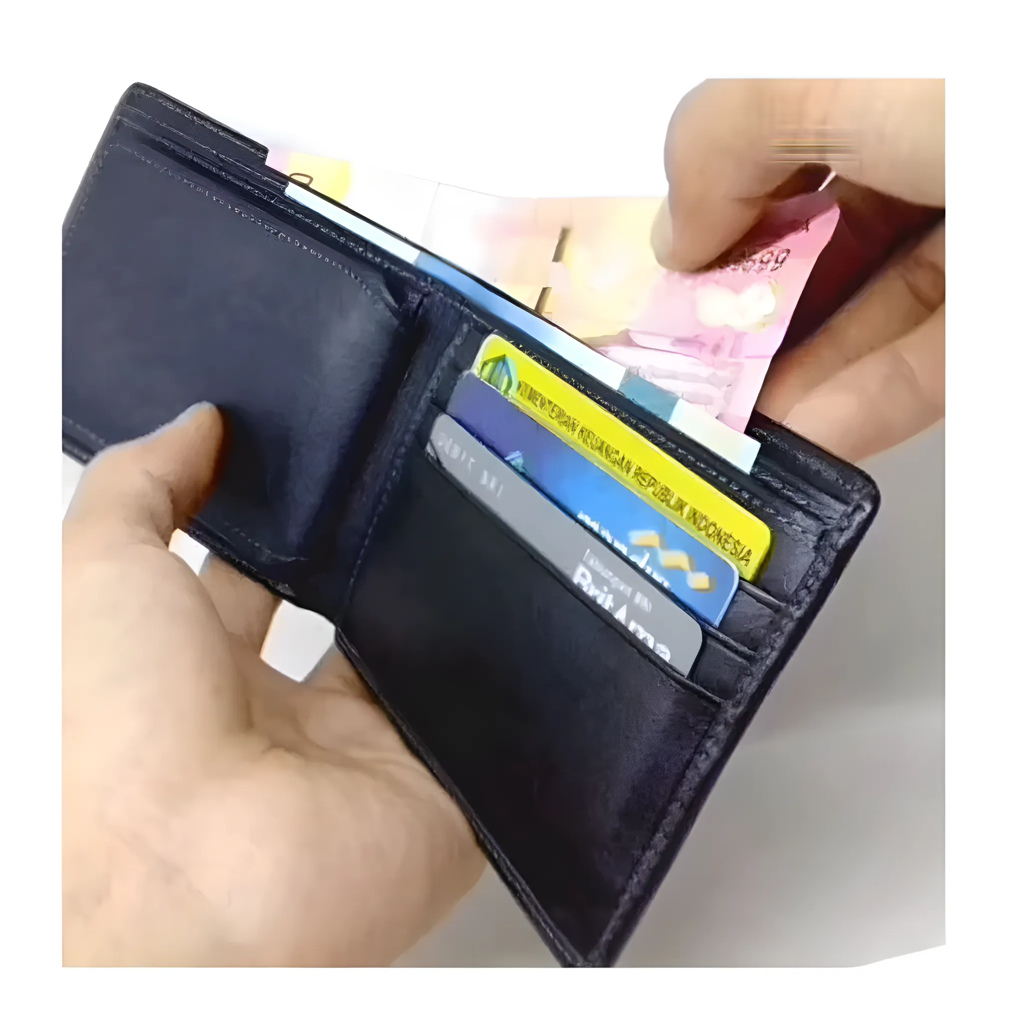 Genuine Leather Men's Wallet, Original Cowhide Wallet for Men, 100% Authentic | Nusamade Genuine Leather Men's Wallet, Original Cowhide Wallet for Men, 100% Authentic - Image 7