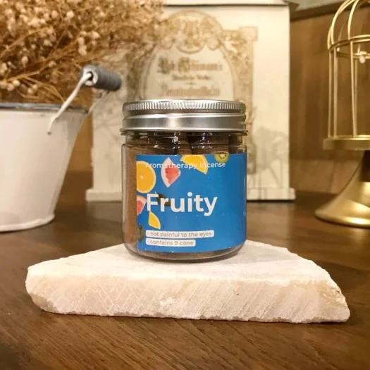 Fruity Aromatherapy Cone Incense – Scented Bukhur Incense by Dupa Keraton
