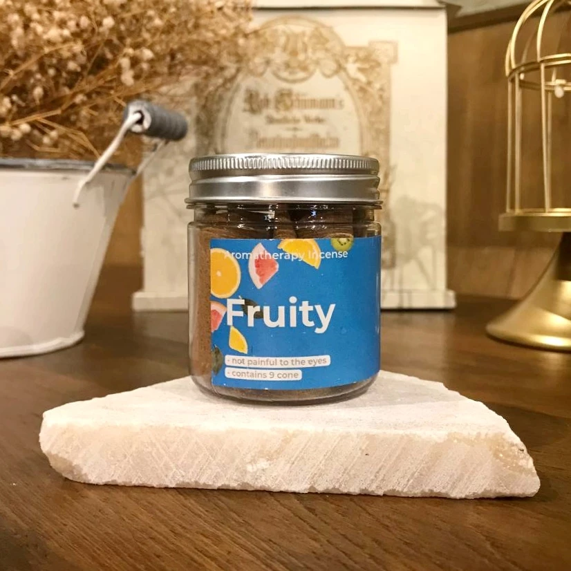 Fruity Aromatherapy Cone Incense – Scented Bukhur Incense by Dupa Keraton