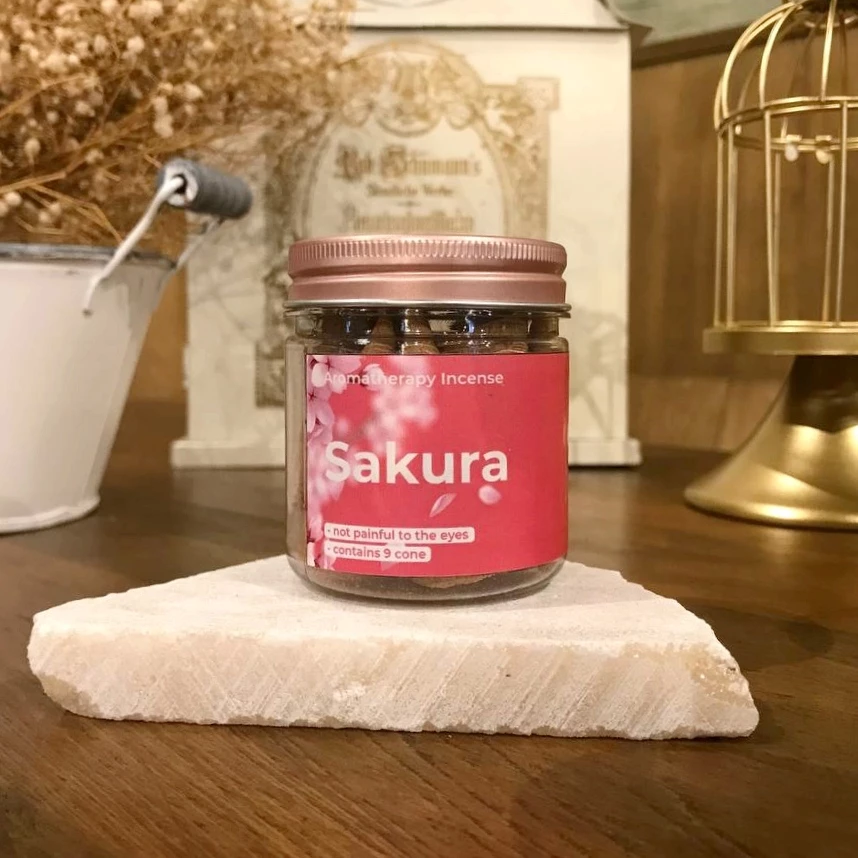 Sakura Cone Incense Sticks – Aromatic Bukhur Incense by Dupa Keraton