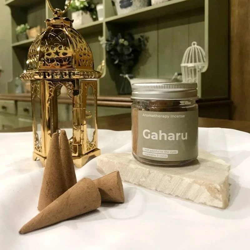 Aromatherapy Cone – Heavenly Agarwood Incense – Scented Bukhur Incense by Dupa Keraton