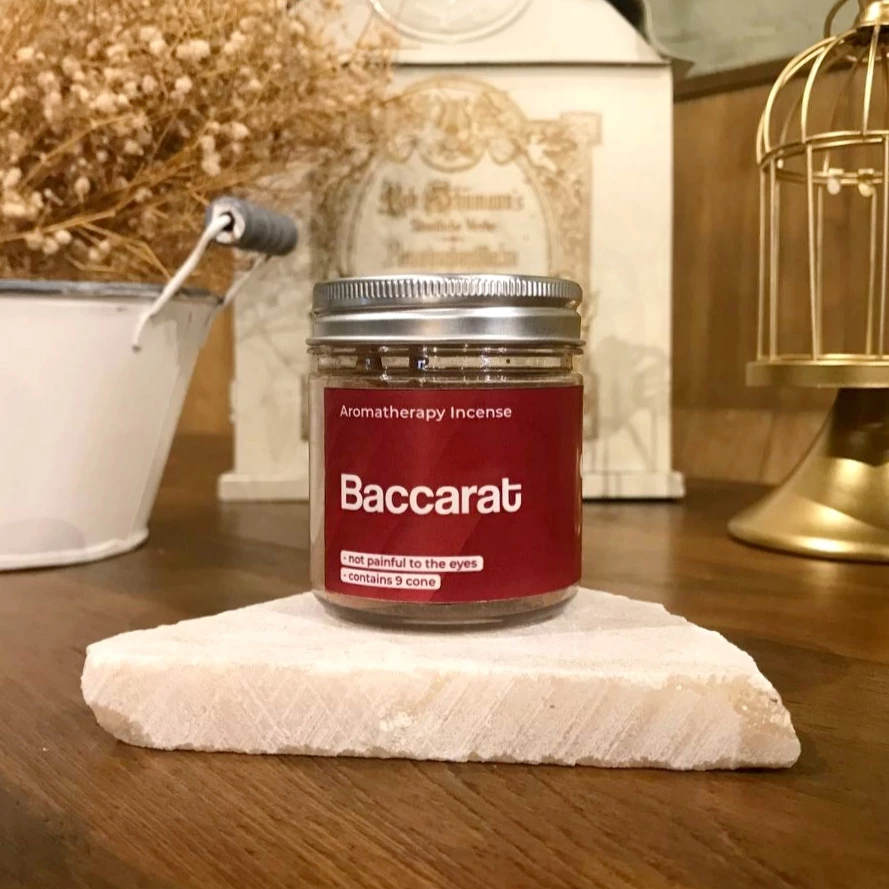 Fragrant Cone Incense – Baccarat Bukhur Aromatherapy Incense by Dupa Keraton