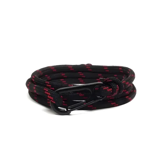 Compact Paracord Bracelet For Men And Women With Mini Carabiner