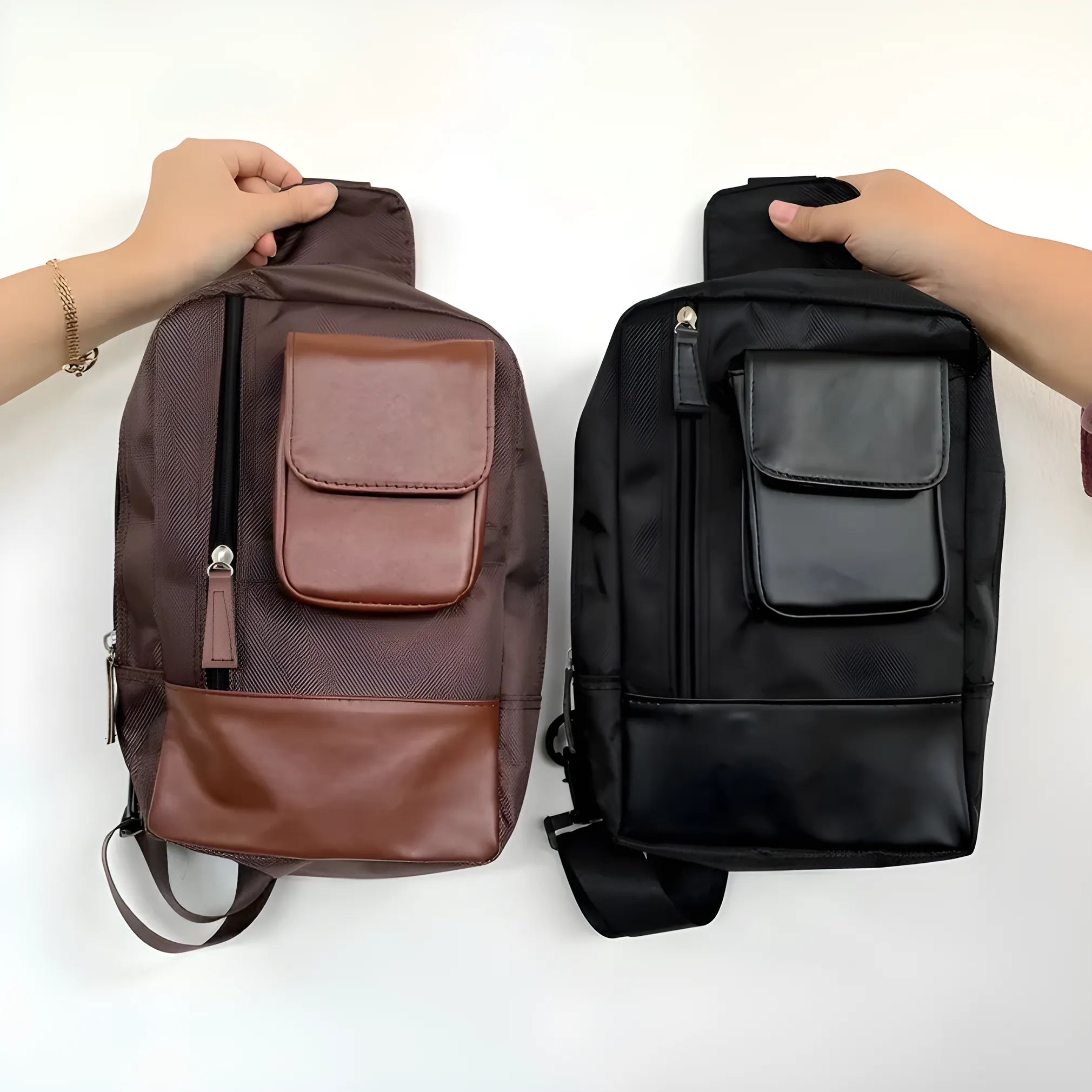 Mithlabs Satya Men’s Leather Waist Bag – Stylish Bag for Essentials