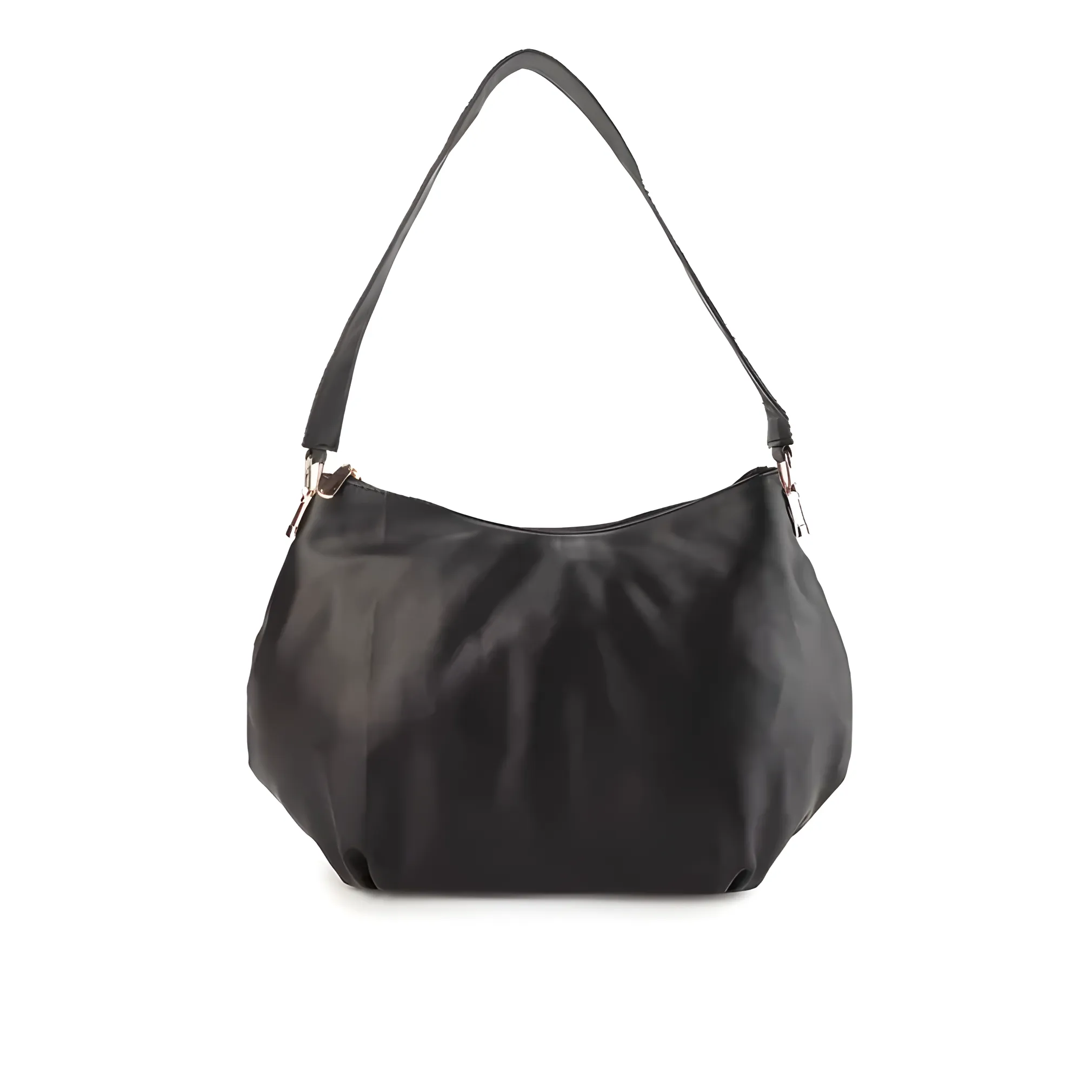 Mithlabs Premium Leather Choco Shoulder Bag with Woven Fabric