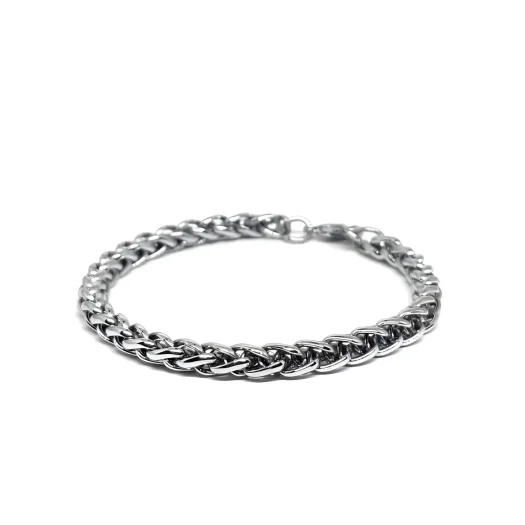 Titanium Stainless Steel Men’s Chain Bracelet – Premium, Rust-Resistant, Affordable