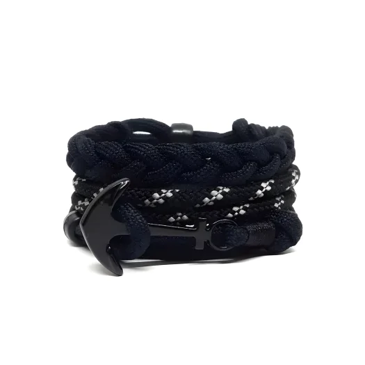 Premium Paracord Anchor Bracelet Set For Men And Women
