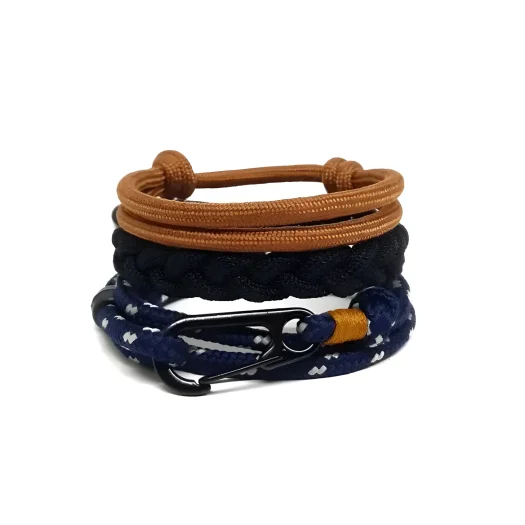 Premium Paracord Anchor Bracelet Set For Men – Affordable Stylish Collection