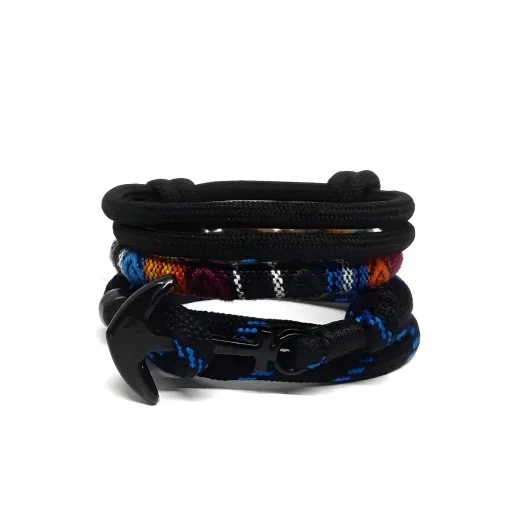 Premium Affordable Paracord Prusik Anchor Bracelet For Men