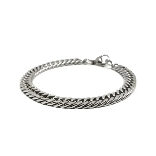 Premium Men’s Stainless Steel Titanium Chain Bracelet – Durable, Rust-Resistant, Affordable