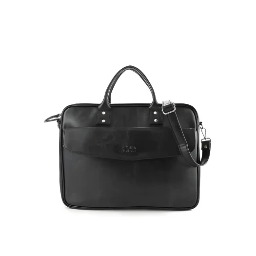 Classic 15-Inch Synthetic Leather Laptop Case by Mithlabs – Stylish and Durable Protection for Your Device