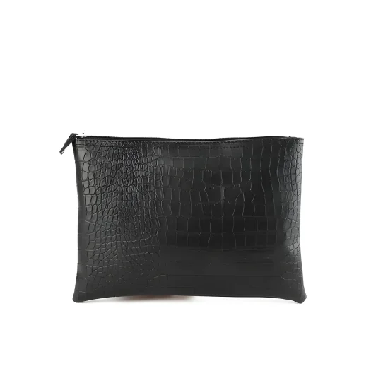 Mithlabs Croco Skin Pattern Pouch, Synthetic Leather Wallet for Men and Women