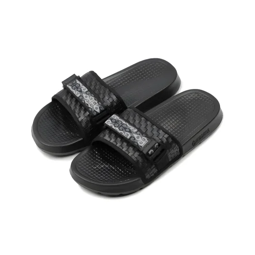 Mobatic Mobslide Sleek Single Strap Men’s Slide Sandal, Chotic Black