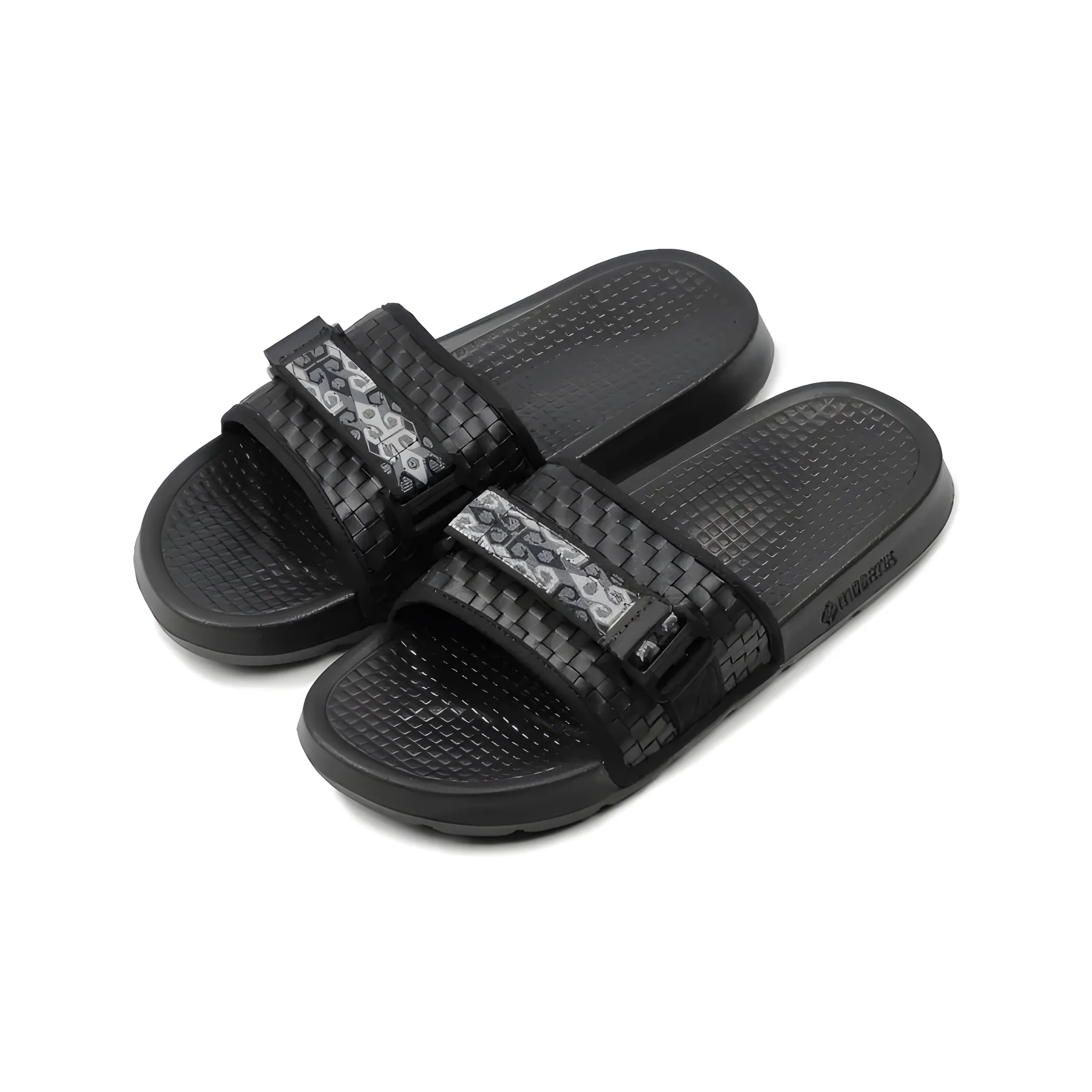 Mobatic Mobslide Sleek Single Strap Men’s Slide Sandal, Chotic Black
