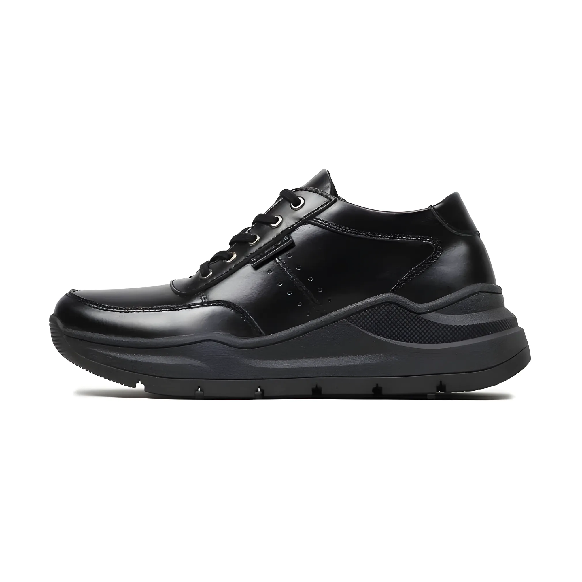 Mobatic Baltic Black Men’s Leather Boots, Stylish & Durable