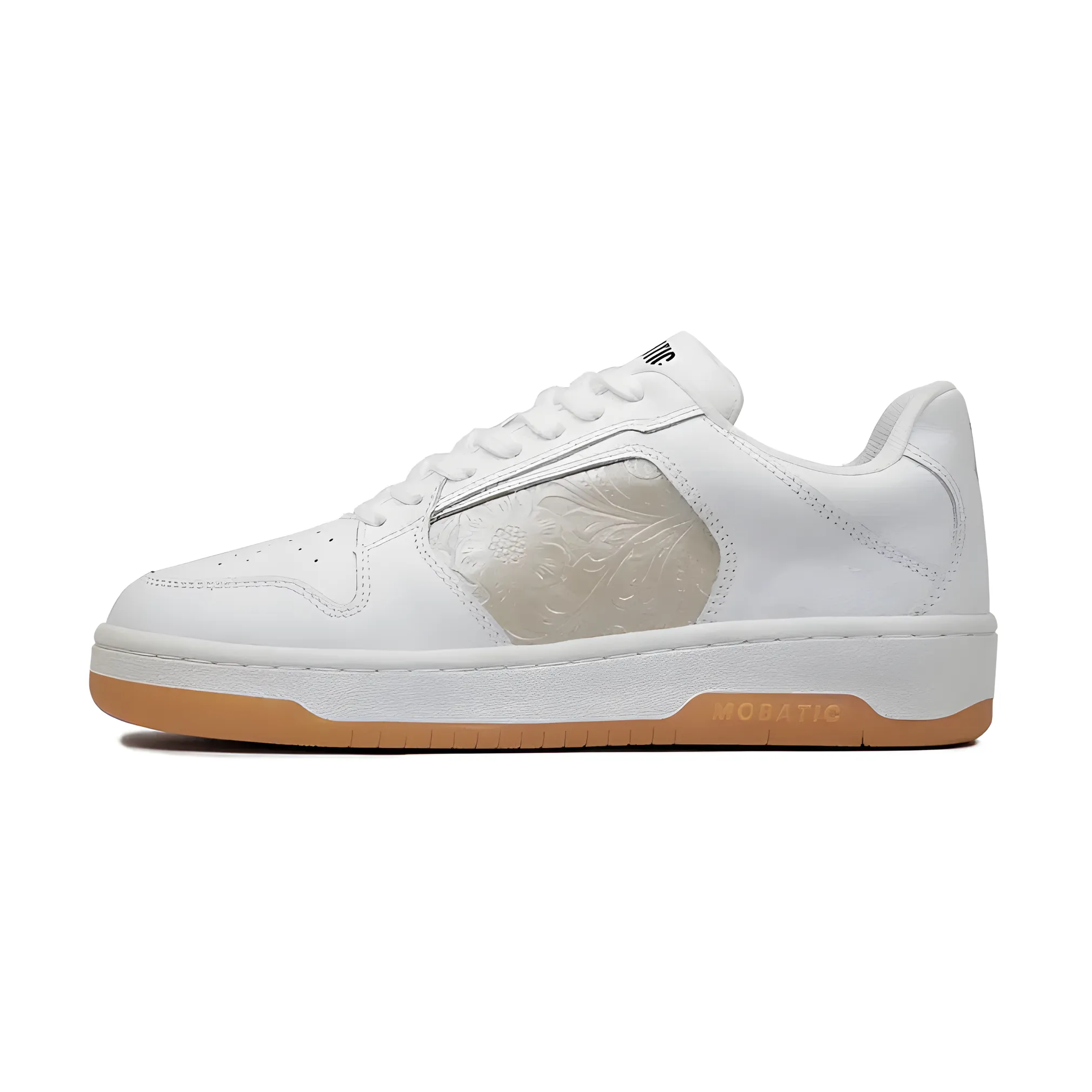 Mobatic Art Dome White Bloom Unisex Sneakers