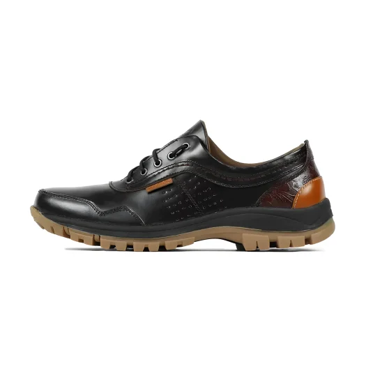 Mobatic Mada Stylish Brown Premium Leather Shoes for Men
