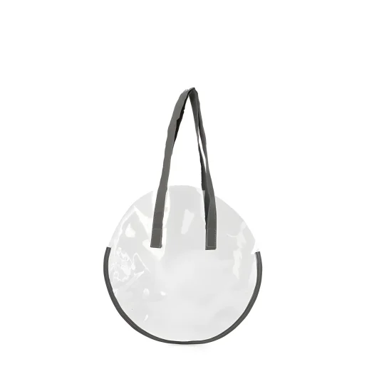 Mithlabs Unique Transparent PVC Cosmo Bag – Multifunctional Tote Bag