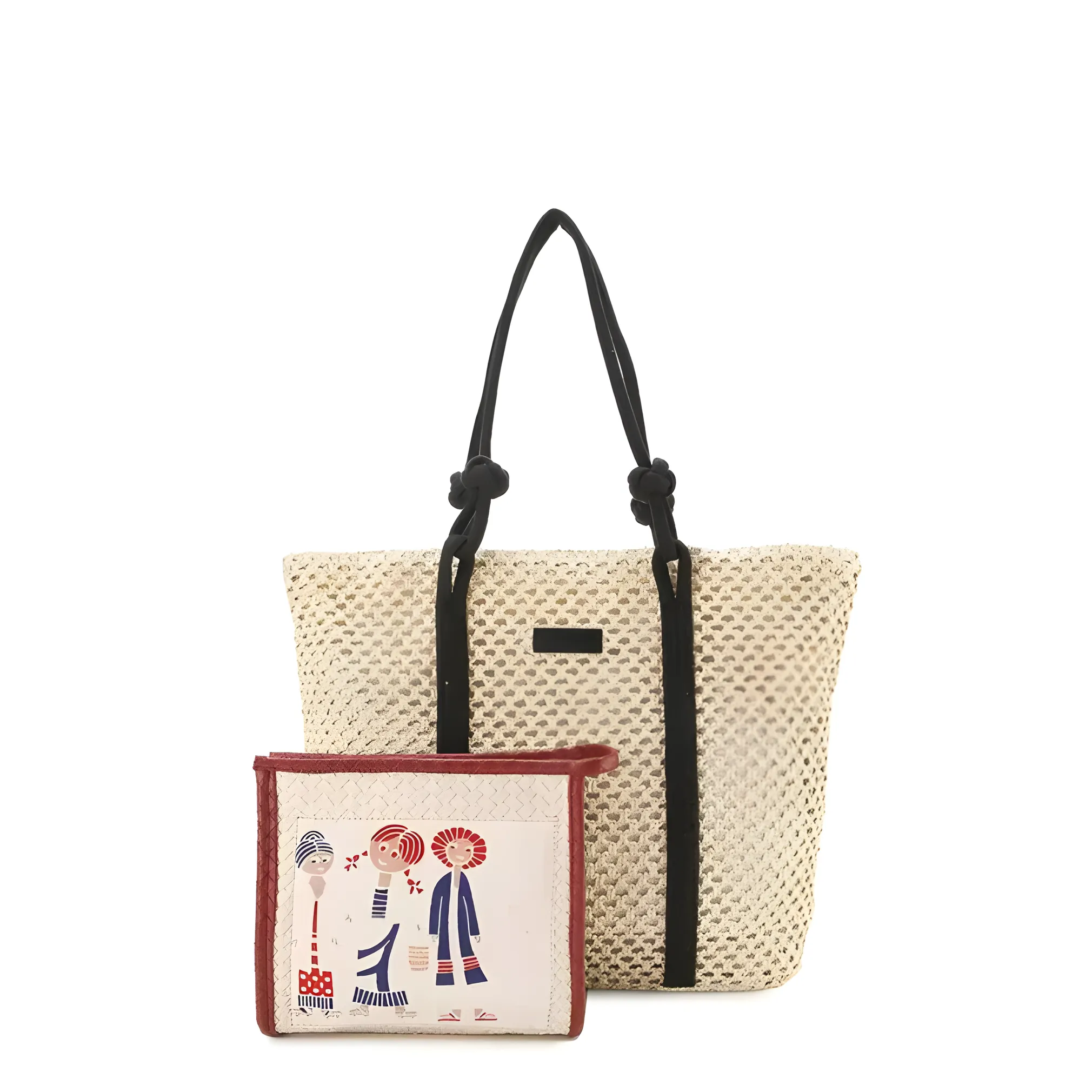 Mithlabs Muksha Large Women’s Crochet Tote Bag for College and Work
