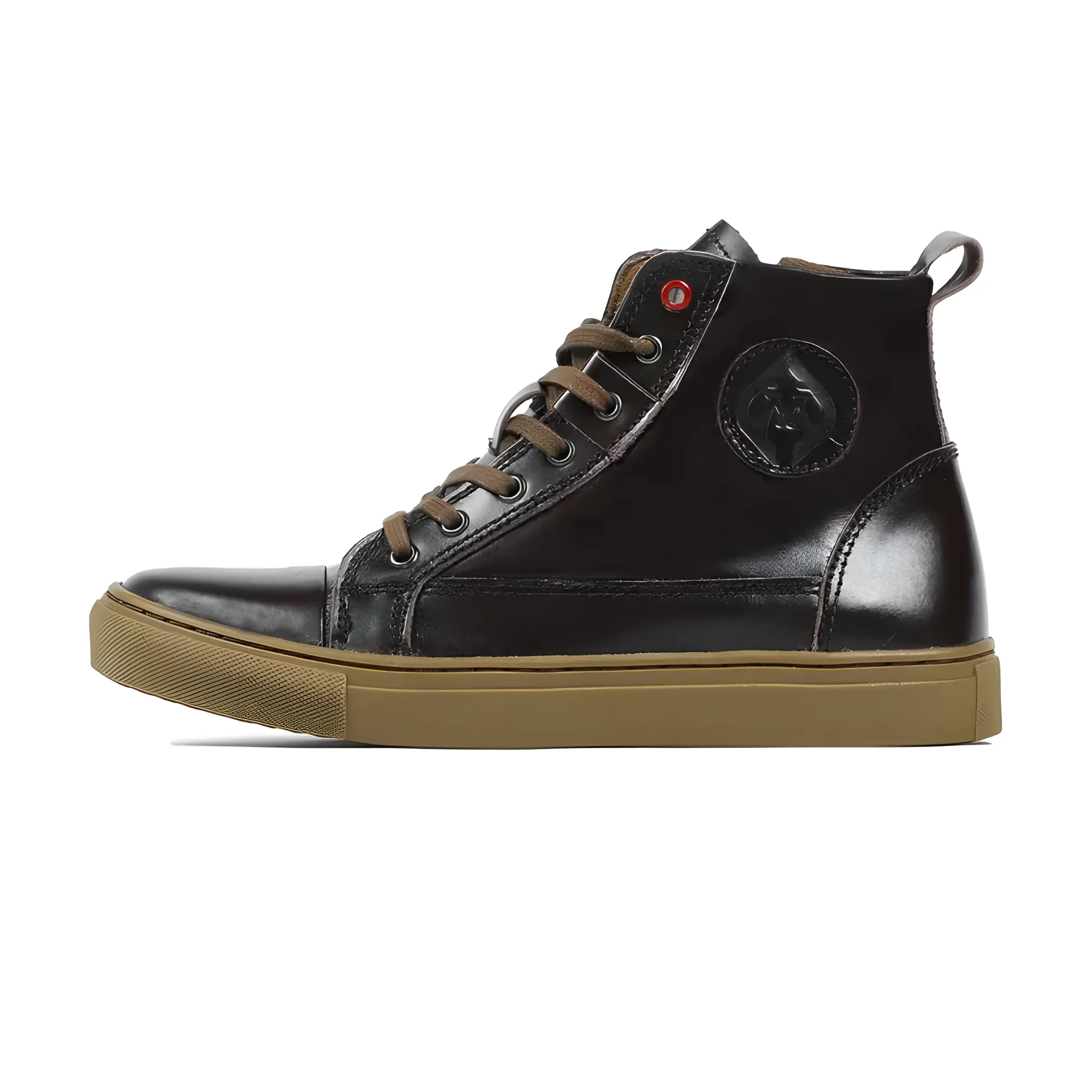 Mobatic Danar Brown Men’s Leather Shoes