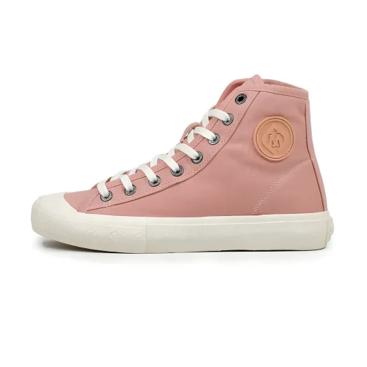 Mobatic Passion High-Top Sneakers in Peach for Women