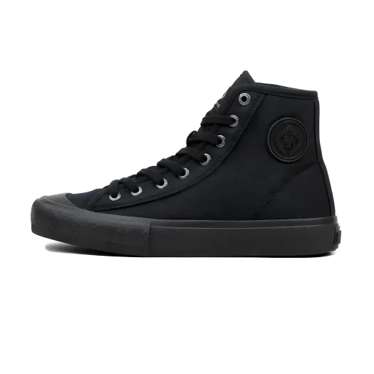 Mobatic Passion High-Top All-Black Sneakers for Men and Women