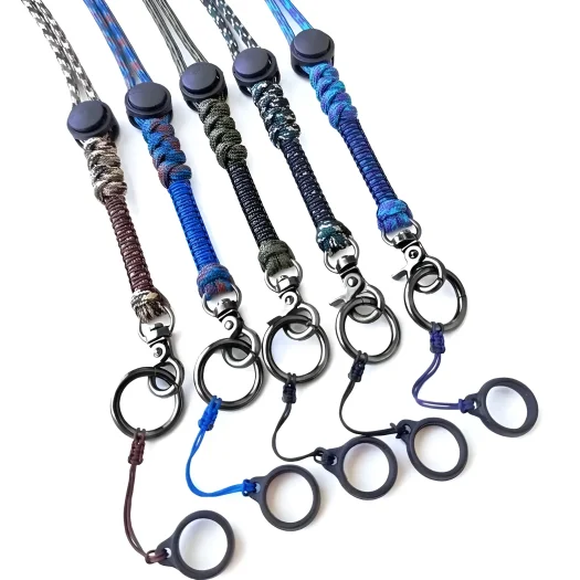 Card Holder / Name Tag / Phone Strap Lanyard With Free 3 pcs O-Ring Attachment