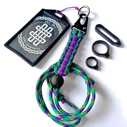 Pod / Keychain / Name Tag / Card Holder Lanyard For Hiking And Outdoor Activities