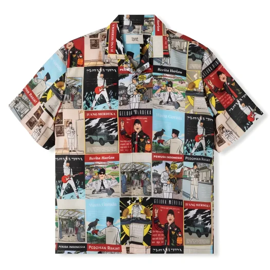 Telusur Kultur Cultural Exploration Printed Shirt – Warta Merdeka Collection