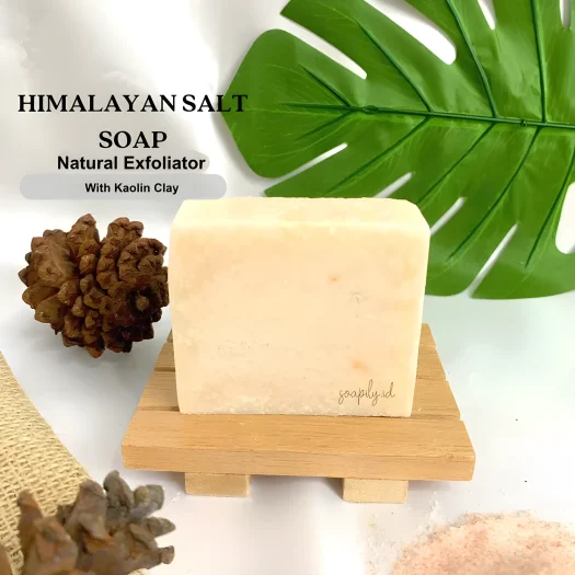 Soapily Himalayan Salt & Kaolin Clay Exfoliating Soap – Natural Skin Detox Cleanser